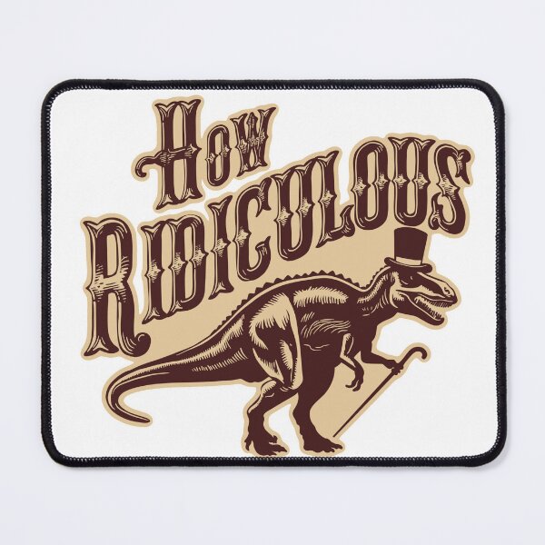 Item preview, How Ridiculous Artwork Sticker designed and sold by Dospart.