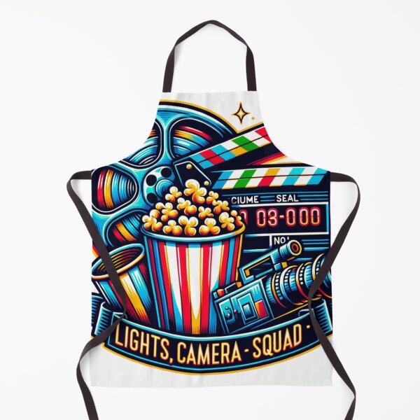 Item preview, SQUAD : Lights Camera , T-Shirt Design designed and sold by Eksama Design.