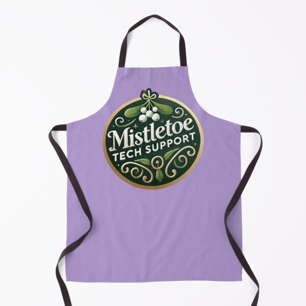 Item preview, Festive Mistletoe Tech Support – Funny Christmas Holiday Humor designed and sold by SamSupershirt.