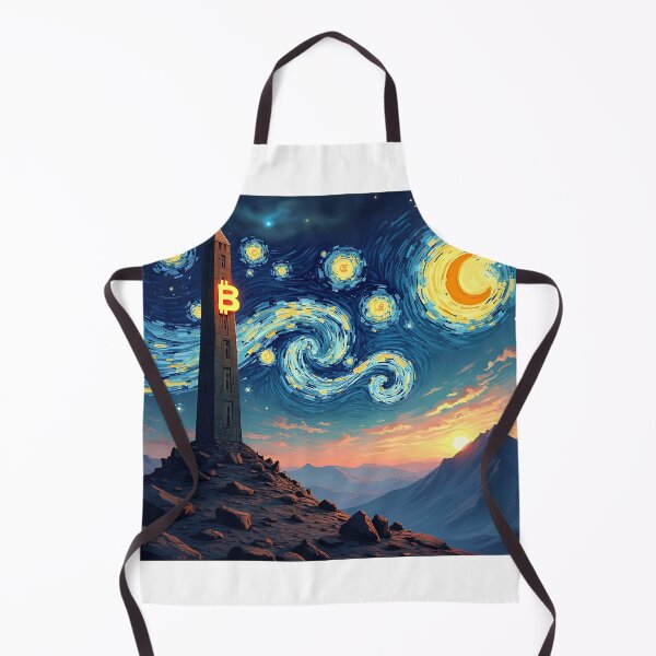 Item preview, Bitcoin Swirls The Dynamic Flow of Crypto designed and sold by RadDeck.