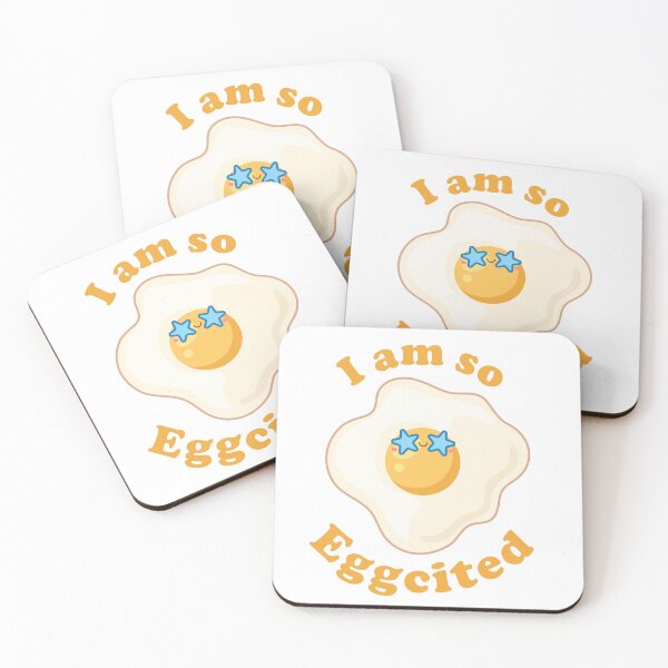Item preview, I am so eggsited designed and sold by papermintstudio.