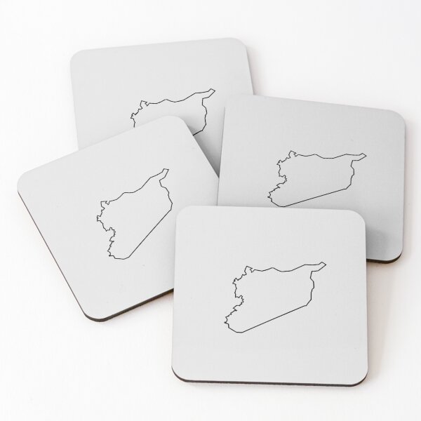 Item preview, Syria Map Outline designed and sold by lubnadreamsbig.