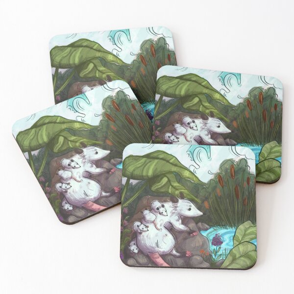 Item preview, Possum Family designed and sold by Graceafur.