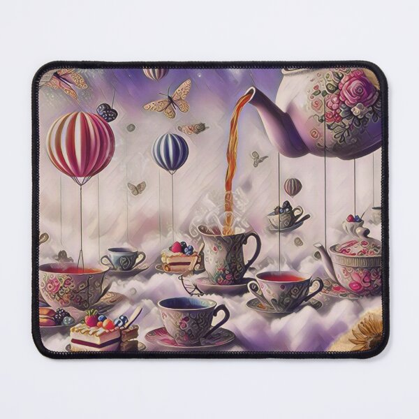 Item preview, Tea Party in the Clouds designed and sold by DoodlesDivine.