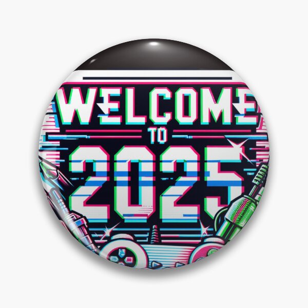 Item preview, Welcome to 2025 – Futuristic Gamer Aesthetic designed and sold by NSB-Design.