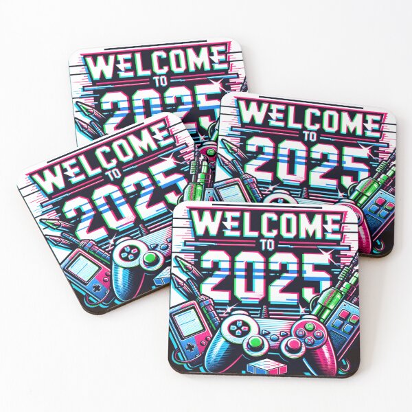 Item preview, Welcome to 2025 – Futuristic Gamer Aesthetic designed and sold by NSB-Design.