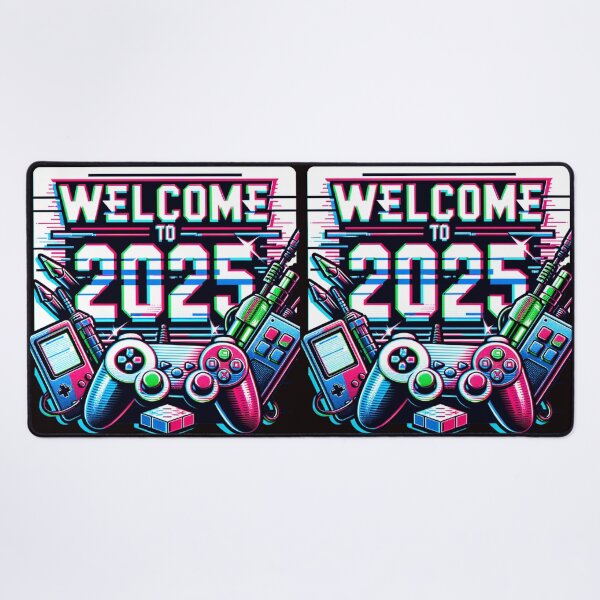 Item preview, Welcome to 2025 – Futuristic Gamer Aesthetic designed and sold by NSB-Design.