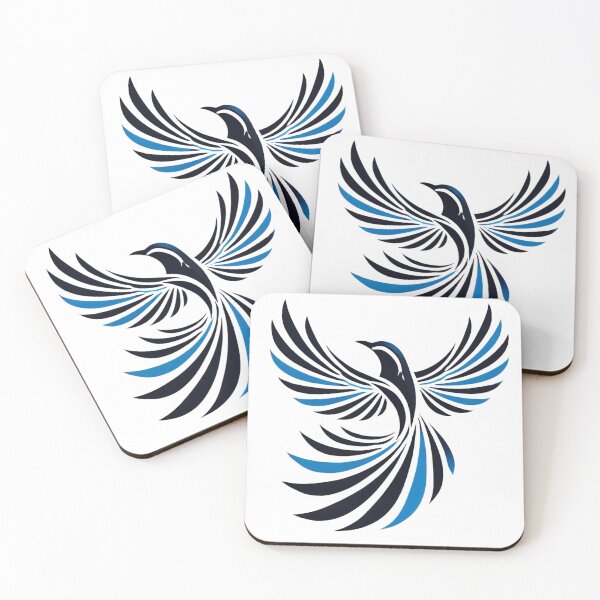 Item preview, Abstract Bluebird in Flight designed and sold by becauseturkey.