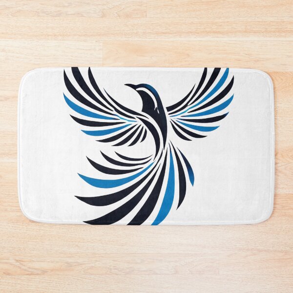 Item preview, Abstract Bluebird in Flight designed and sold by becauseturkey.