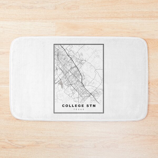 Item preview, College Station Map designed and sold by Tamas Das.