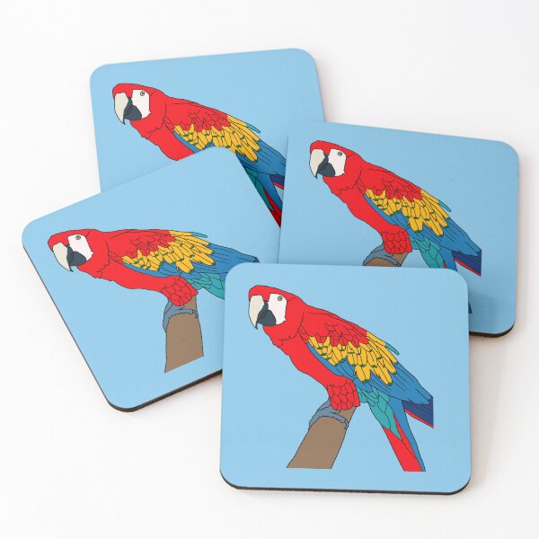 Item preview, Scarlet Macaw designed and sold by elviamontemayor.