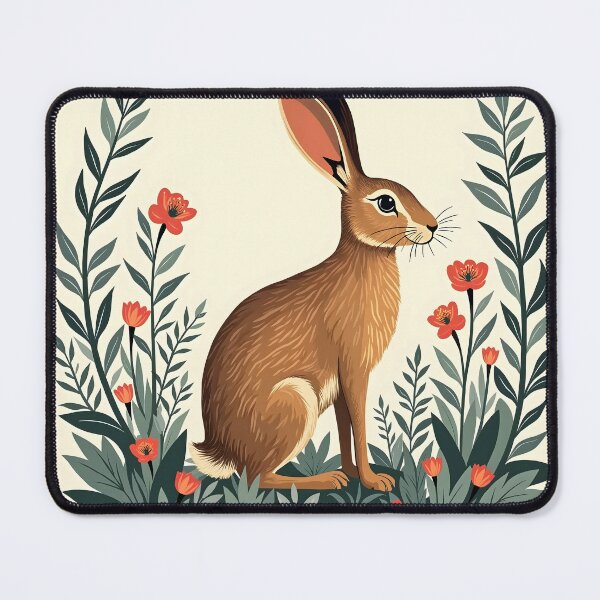 Item preview, Serene Meadow Hare designed and sold by Emilia-Design.