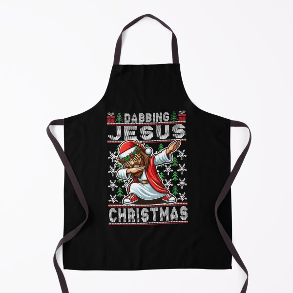 Item preview, Dabbing Jesus Christmas Ugly Pattern designed and sold by ipan.