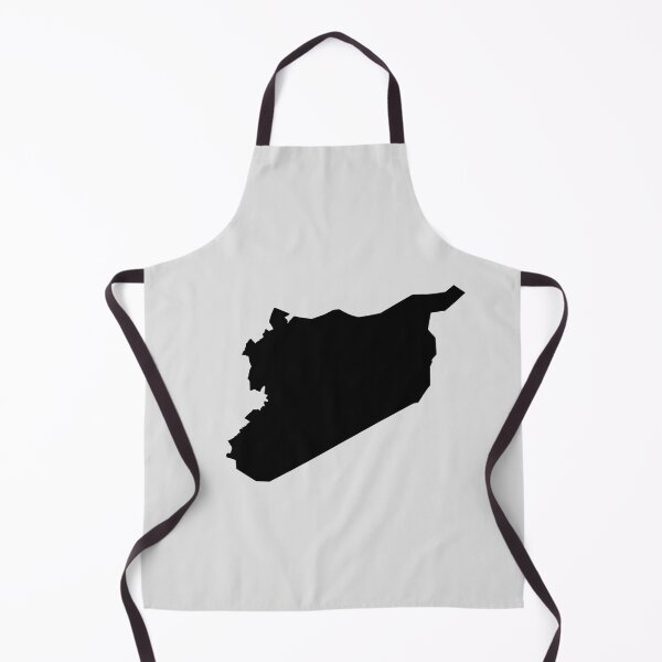 Item preview, Syria Map Outline Black-filled designed and sold by lubnadreamsbig.