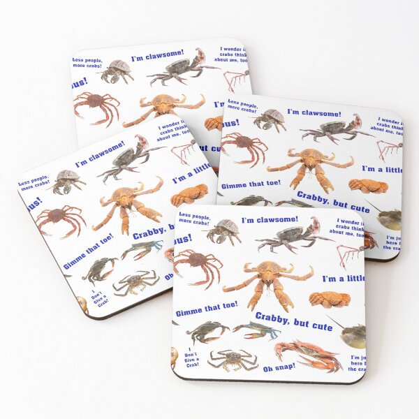 Item preview, Crabs with Sayings designed and sold by beegurl13.