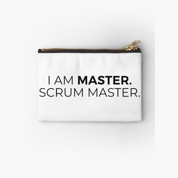 Item preview, I am Master. Scrum Master. designed and sold by getmorefromlife.