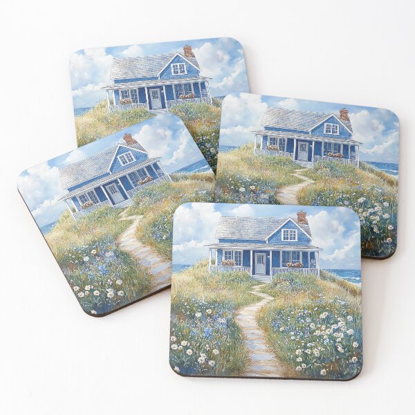 Item preview, Coastal Cottage Serenity designed and sold by Pixel Junkies Studio.