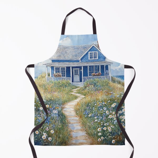Item preview, Coastal Cottage Serenity designed and sold by Pixel Junkies Studio.