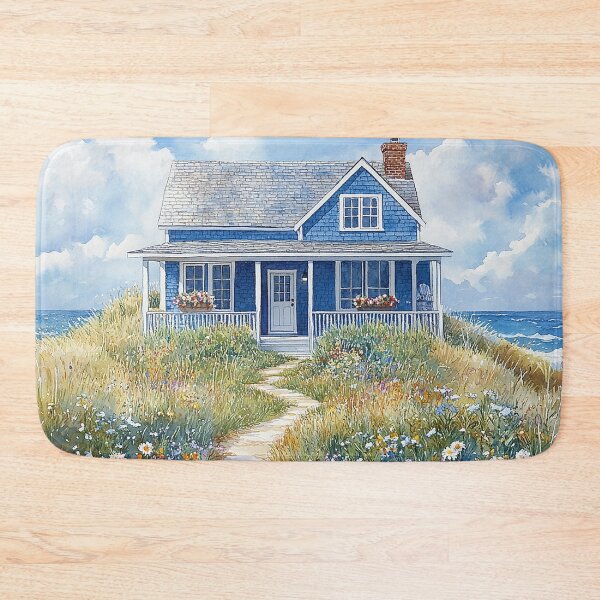 Item preview, Coastal Cottage Serenity designed and sold by Pixel Junkies Studio.