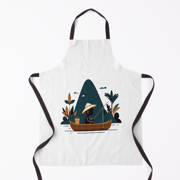 Item preview, Little adventurous fisherman from Mayotte designed and sold by FoxinhoSoumaila.