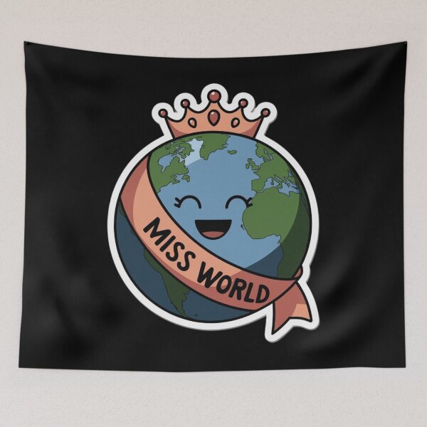 Item preview, Cute Miss World designed and sold by BobHan.