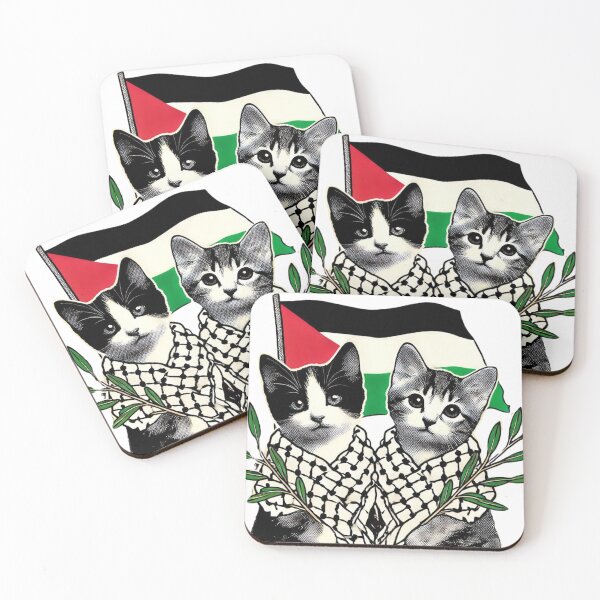 Item preview, Cats for Palestine designed and sold by dbkgoods.