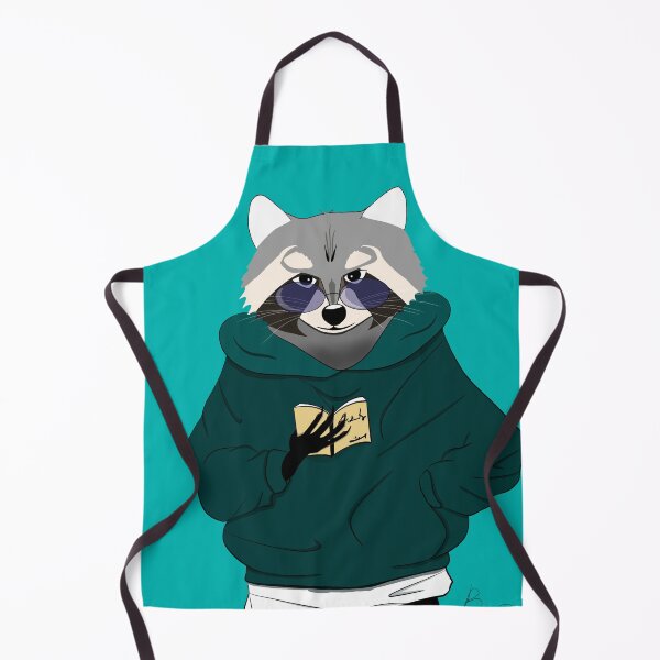 Item preview, University student Raccoon with hoodie designed and sold by Bella-Illust.
