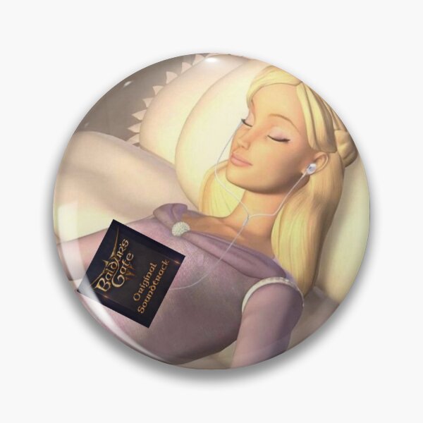 Item preview, Annika listening to the BG3 soundtrack designed and sold by zoealexa11.