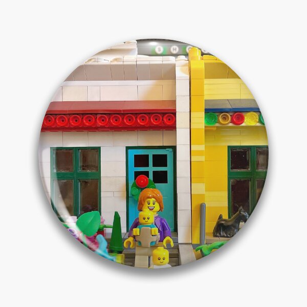 Item preview, Christmassy Cottages, Brunsbrick designed and sold by Julia Marshall Felix.