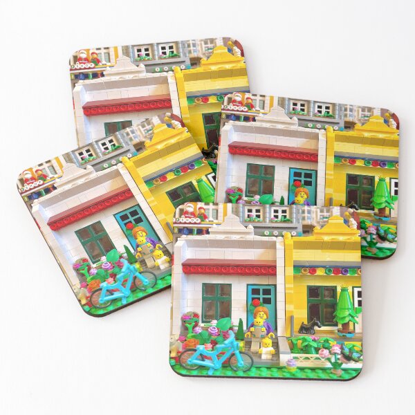Item preview, Christmassy Cottages, Brunsbrick designed and sold by Julia Marshall Felix.