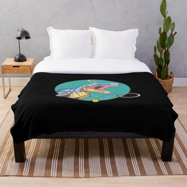 Item preview, Dinosaur Playing Tennis with Short Arms designed and sold by TurtleDojo.