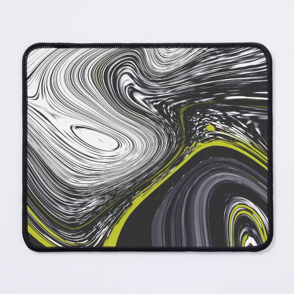 Item preview, Marble black and white and citrine designed and sold by alienrabbit.