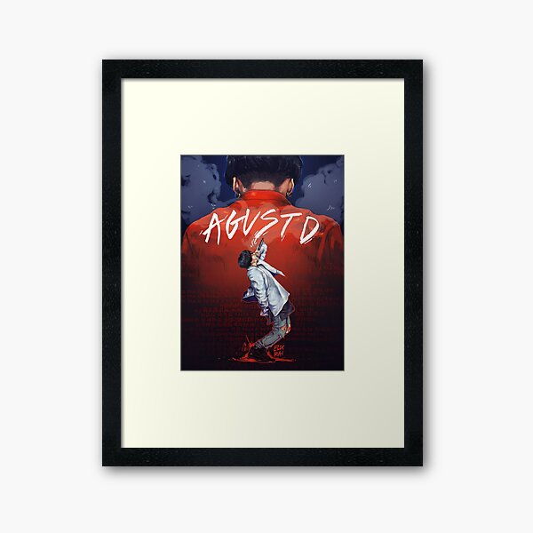 Agust D Framed Art Print