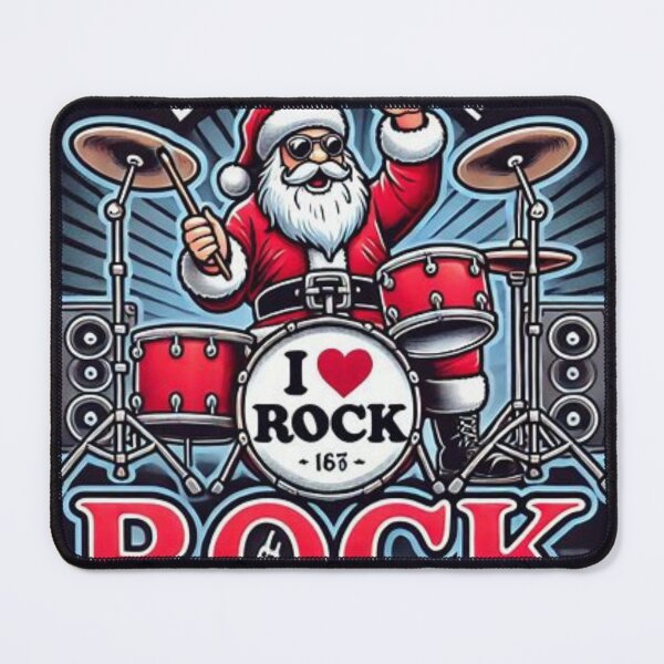 Item preview, Santa Loves Rock! designed and sold by Shs-Kenya.
