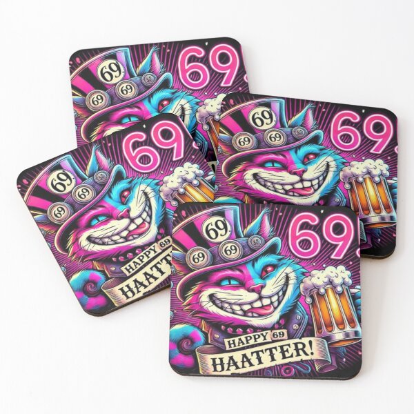 Item preview, Happy Psychedelic Cheshire Cat designed and sold by Shs-Kenya.