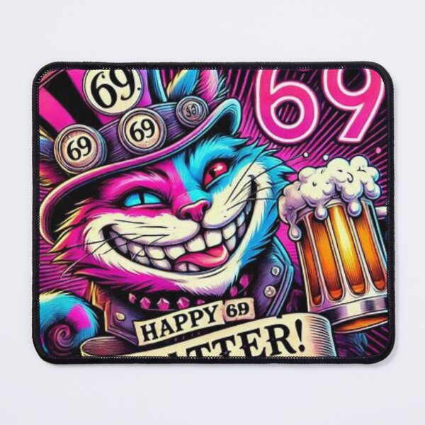 Item preview, Happy Psychedelic Cheshire Cat designed and sold by Shs-Kenya.