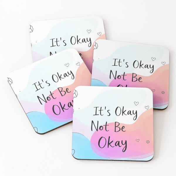 Item preview, It's okay not to be okay  designed and sold by Rooted ka Grace.