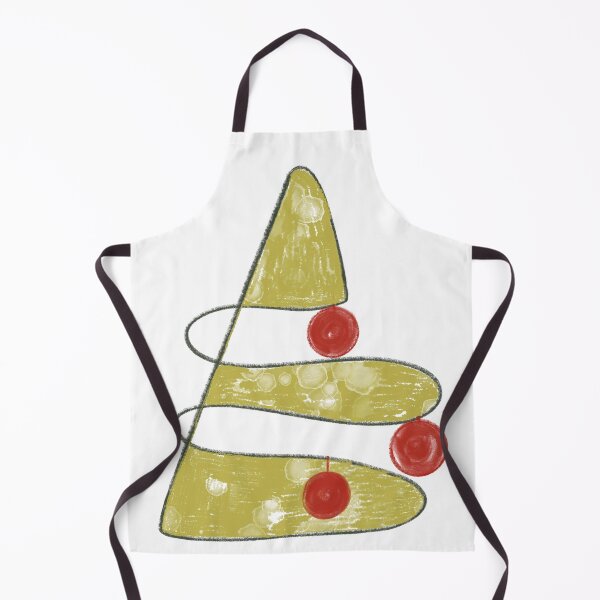 Item preview, Christmas sticker. New Year's textured tree with balls. designed and sold by TaniaArtDesign.