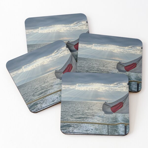 Item preview, Sunbeams and Japanese Flag designed and sold by Japaholic.