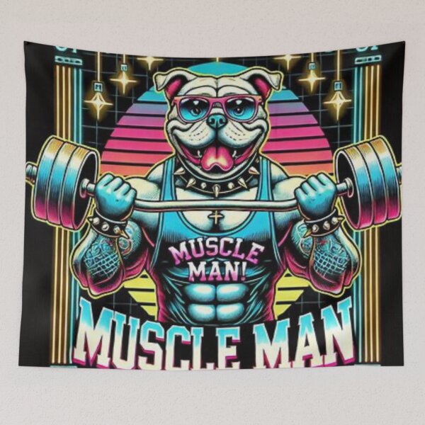 Item preview, Punk Muscle Bull  designed and sold by Shs-Kenya.