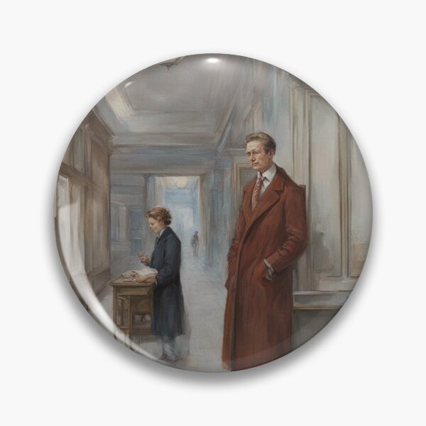 Item preview, retro, office, man, detective designed and sold by DonnaBlankaArt.