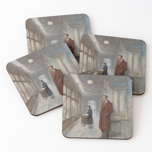 Item preview, retro, office, man, detective designed and sold by DonnaBlankaArt.