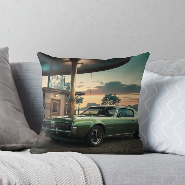 Item preview, metallic green 1969 Mercury Cougar designed and sold by Random Designs.