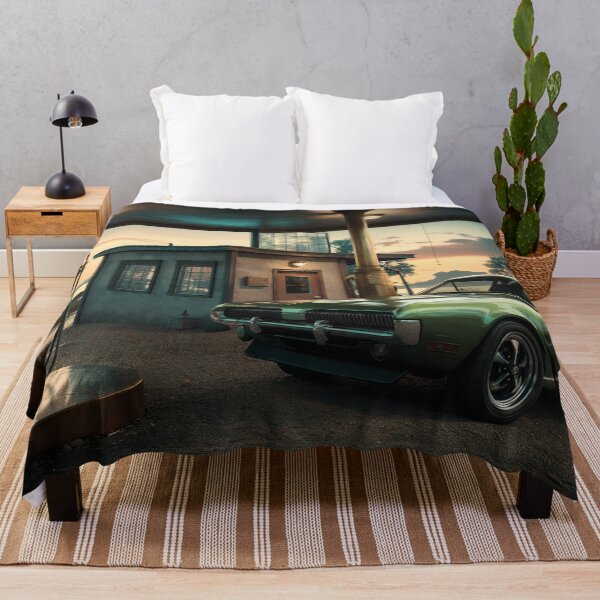 Item preview, metallic green 1969 Mercury Cougar designed and sold by Random Designs.