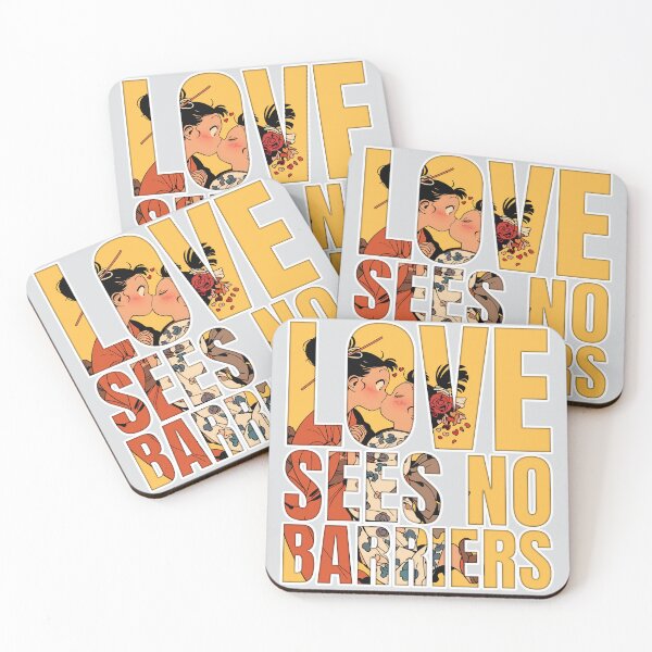 Item preview, Anime Love sees no barriers designed and sold by EdvvinStudios.