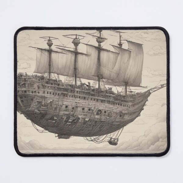 Item preview, A flying ship, a ghost, a Dutchman designed and sold by DonnaBlankaArt.