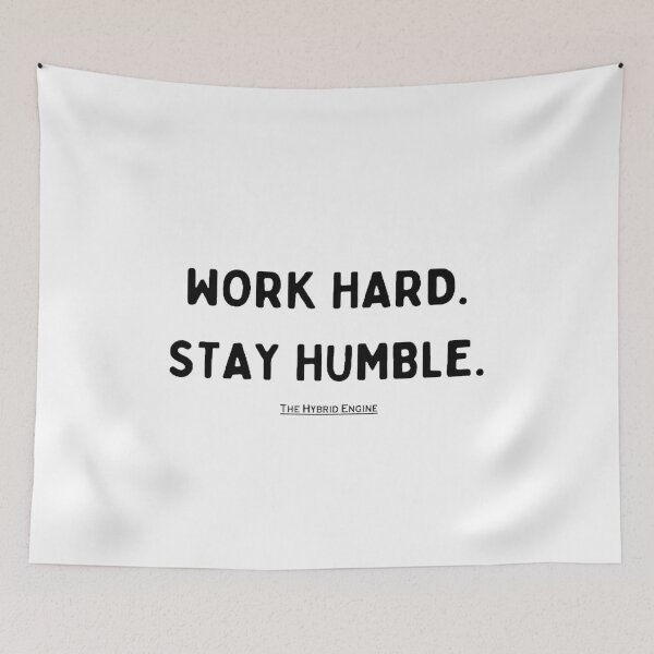 Item preview, Work Hard. Stay Humble. The Hybrid Engine designed and sold by TheHybridEngine.