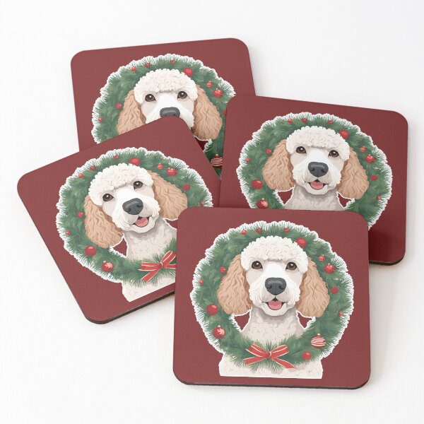 Item preview, Standard Poodle Christmas Elegance – Festive Holiday Design for Dog Lovers designed and sold by GoodyPaws.