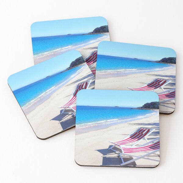 Item preview, Strawberries and Cream Deck Chairs in Paradise designed and sold by Adam Gormley.