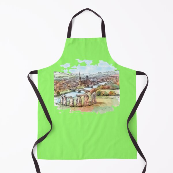 Item preview, Sketch of UK Cities - Landmarks, Historic Structures, and Scenic Stonehenge (Wiltshire)Views, designed and sold by PaintMeWorld.